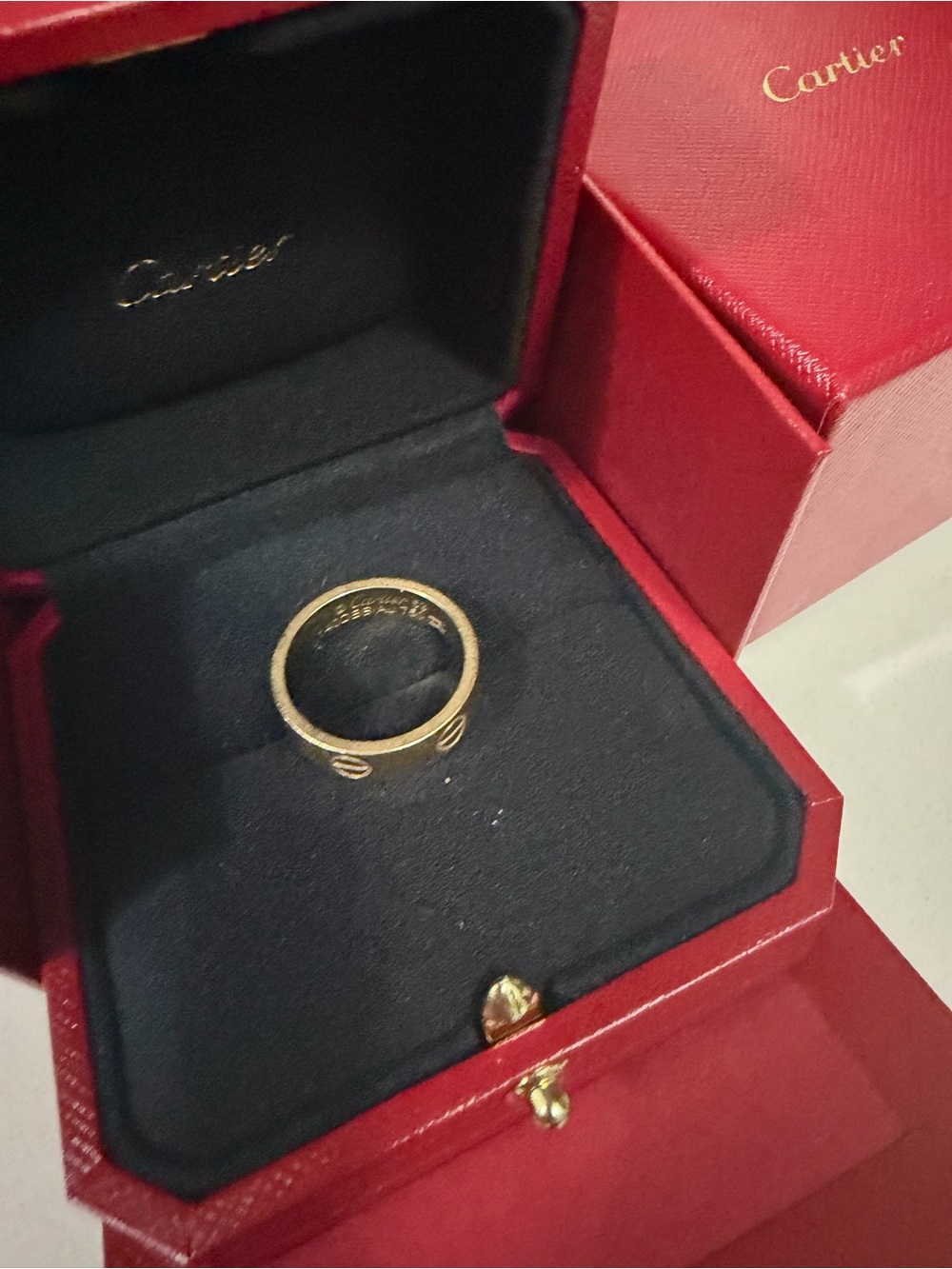 Cartier LOVE RING, CLASSIC MODEL (size 53, yellow gold) - Picture 8 of 10
